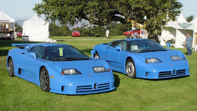 Δύο τέτοιες Bugatti EB110 κυτκλοφορούν στην Ελλάδα.. (από τις 139 που έχουν παραχθεί παγκοσμίως)