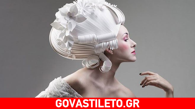 Asya Kozina: Πρωτότυπα νυφικά σχεδιασμένα από χαρτί