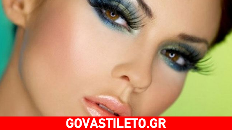 Η μπλε σκιά είναι η απόλυτη τάση στο μακιγιάζ της Άνοιξης