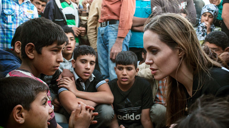 Ματαιώθηκε η επίσκεψη της Αντζελίνα Τζολί στη Λέσβο