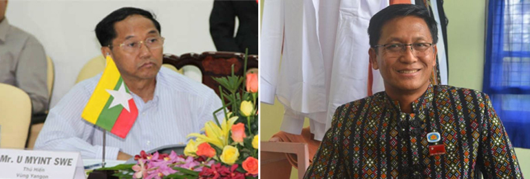 Από αριστερά προς δεξιά: Μίιντ Σούε και Χένρι Βαν Τιο