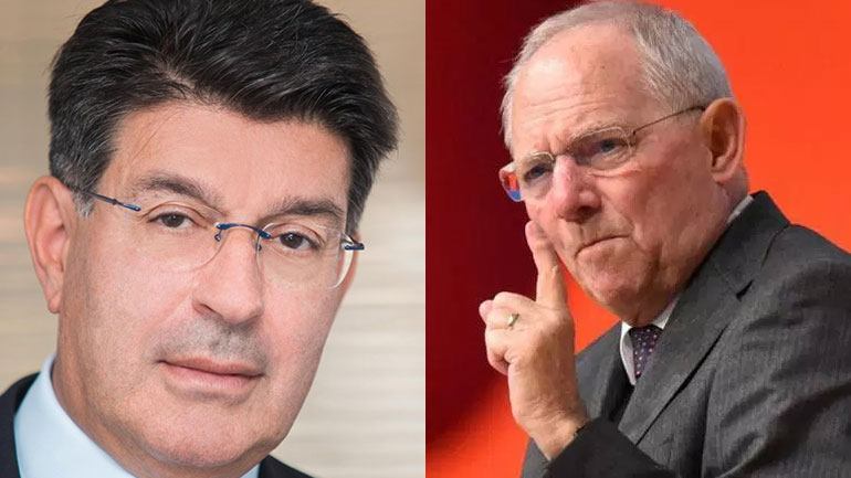 Συνάντηση εκπροσώπων του ΣΕΒ με τον Σόιμπλε στο Βερολίνο