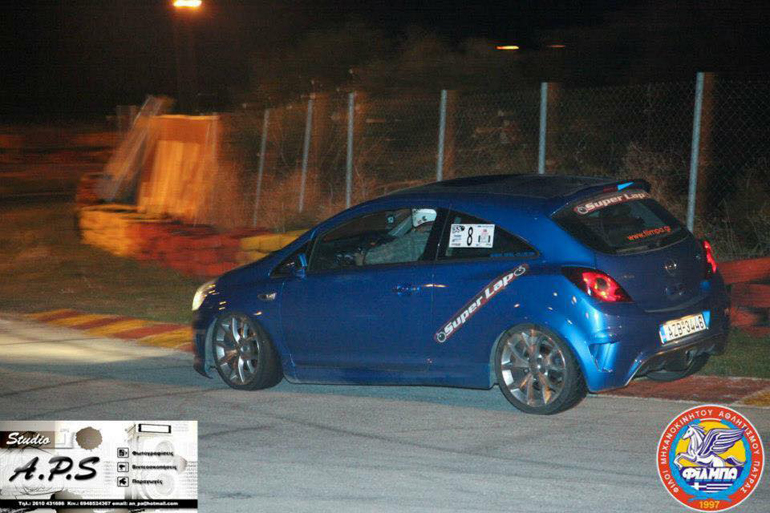 Το συγκεκριμένο Corsa OPC συμμετείχε και σε track days...