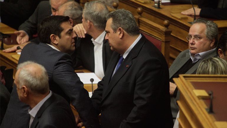 Κοινή συνεδρίαση των προεδρείων ΣΥΡΙΖΑ-ΑΝΕΛ