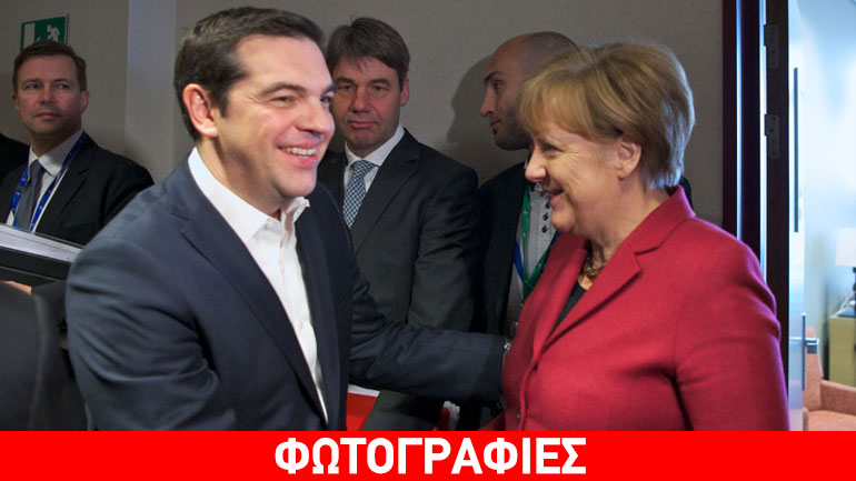 Πίεση στην Τουρκία για μείωση των ροών ζήτησε ο Τσίπρας από Μέρκελ-Ολάντ