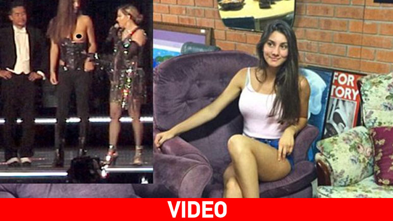 Ελληνίδα η 17χρονη κοπέλα που «έγδυσε» πάνω στη σκηνή η Madonna