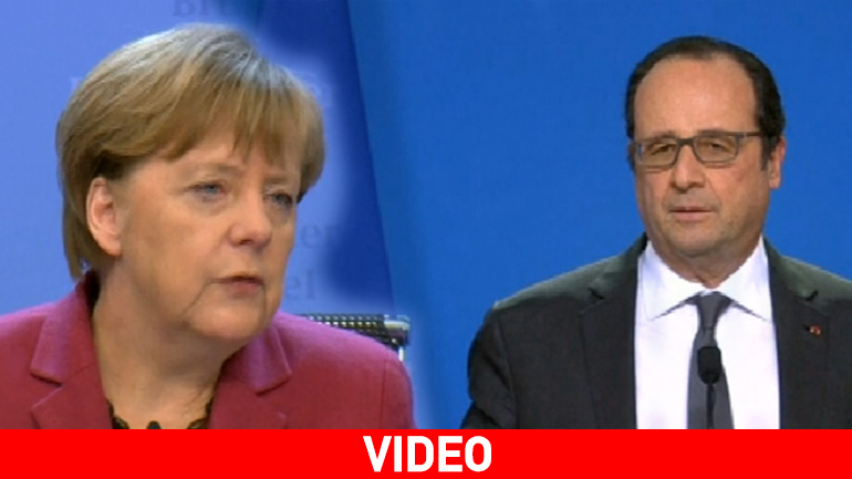 Σύνοδος Κορυφής: Δηλώσεις Μέρκελ – Ολάντ μετά το δείπνο εργασίας των «28»
