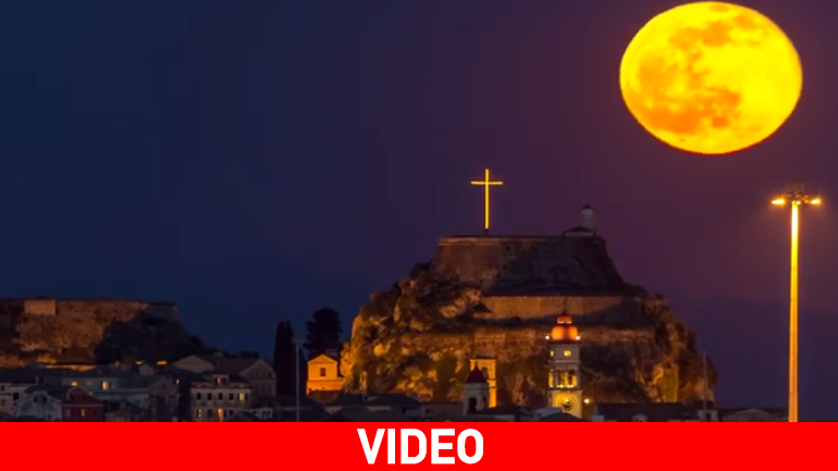 Timelapse με νυχτερινά τοπία της Κέρκυρας…