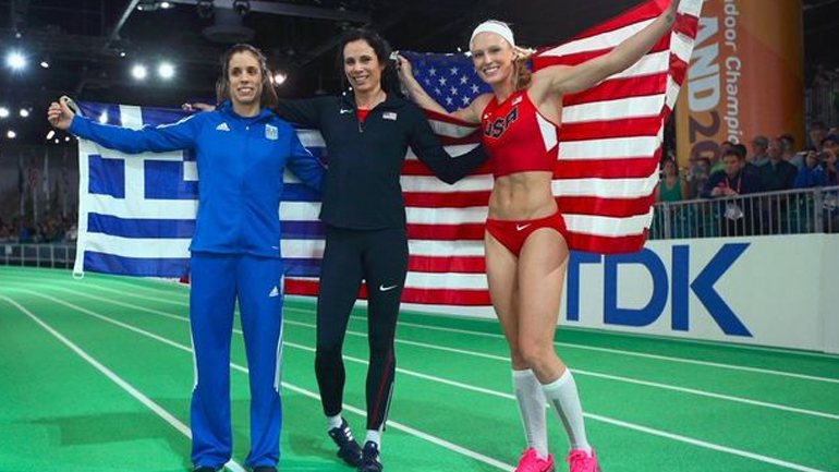 Χάλκινο για τη Στεφανίδη στο Παγκόσμιο Πρωτάθλημα Κλειστού Στίβου