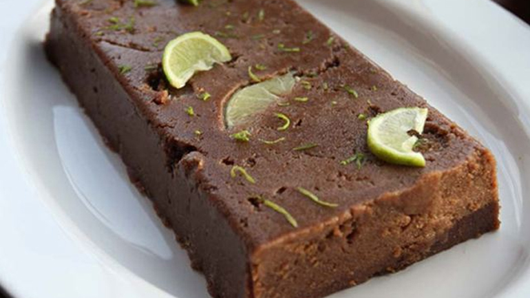 Χαλβάς με σοκολάτα και λάιμ