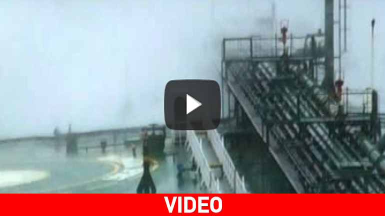 Πλοίο θαλασσοδέρνεται στο στενό του Μαγγελάνου