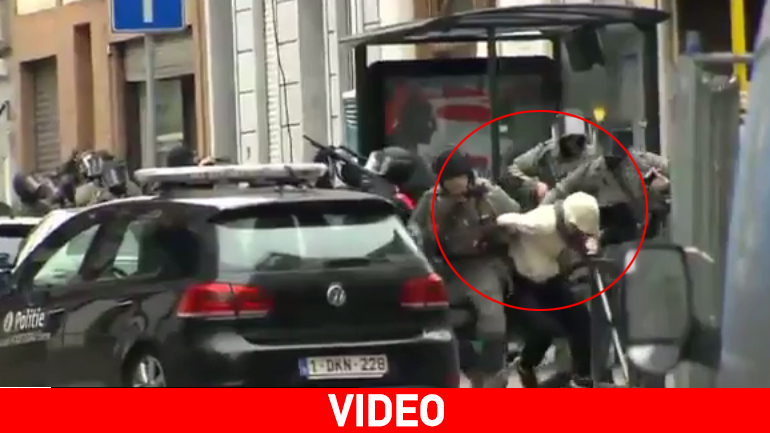 Βίντεο-ντοκουμέντο από τη σύλληψη του μακελάρη του Παρισιού στις Βρυξέλλες