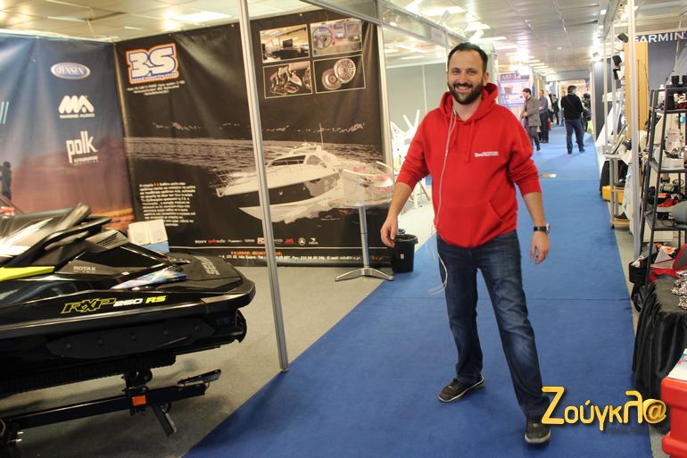 Ο Γιώργος Πολυχρονίου, διοργανωτής της έκθεσης Boat & Fishing...