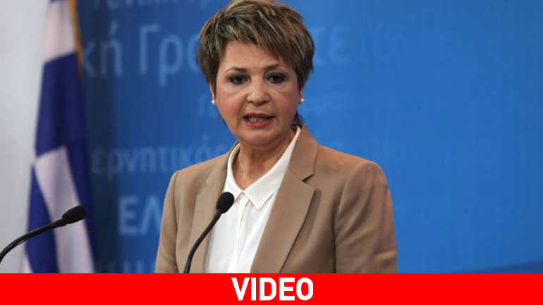 Όλγα Γεροβασίλη: Η κυβέρνηση κάνει ό,τι χρειάζεται για να διαφυλαχτεί η ασφάλεια στη χώρα