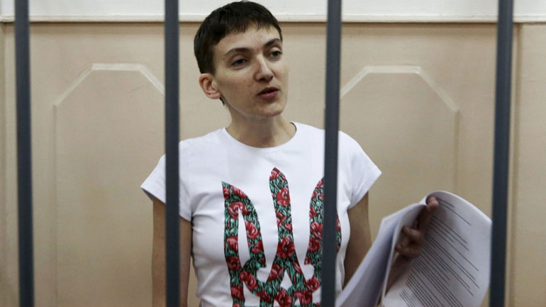 Ρωσία: Ποινή κάθειρξης 22 ετών για τη Σαβτσένκο