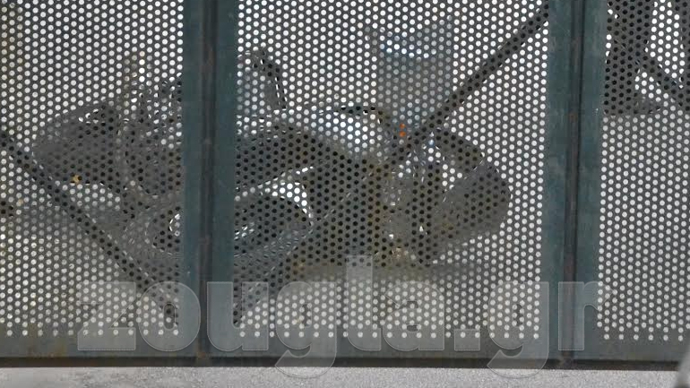 Η μοτοσικλέτα που εγκατέλειψαν