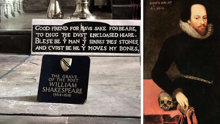 Η ιστορία του «χαμένου κρανίου» του Σαίξπηρ
