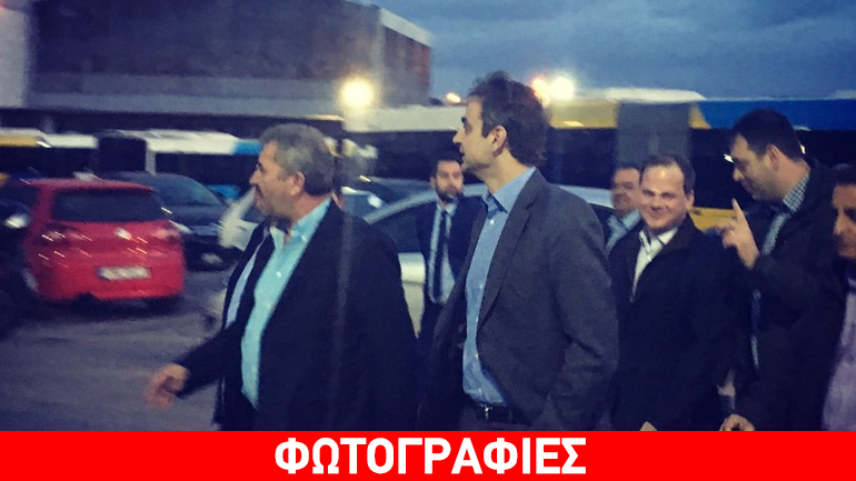 Πρωινή επίσκεψη Κυρ. Μητσοτάκη στο αμαξοστάσιο του ΟΣΥ