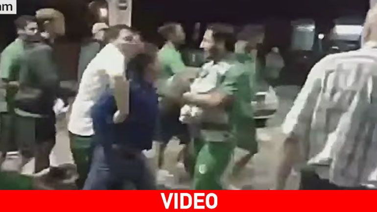 Προπονητής, παίκτες και οπαδοί έγιναν «μαλλιά κουβάρια» σε βενζινάδικο!