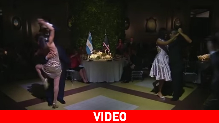 Ζεύγος Ομπάμα: Φλογερό τάνγκο με διαφορετικούς παρτενέρ