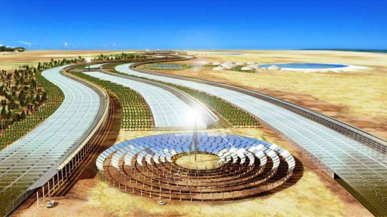 Θερμοκήπιο στη Σαχάρα με θαλασσινό νερό, ηλιοθερμικά και αφαλάτωση