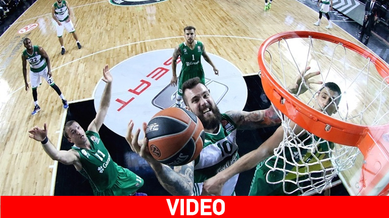 Τα highlights του Νταρουσάφακα-Παναθηναϊκός