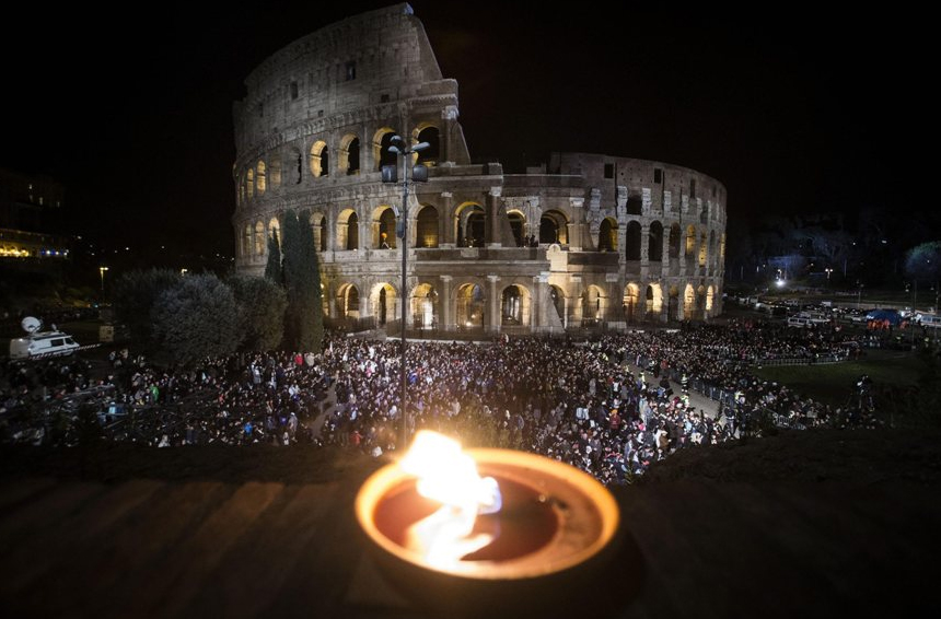 Το Κολοσσαίο στη Ρώμη