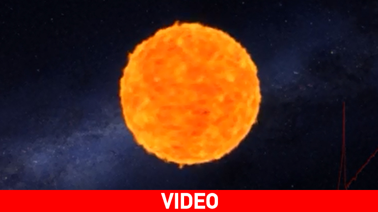 NASA: Η έκρηξη ενός άστρου