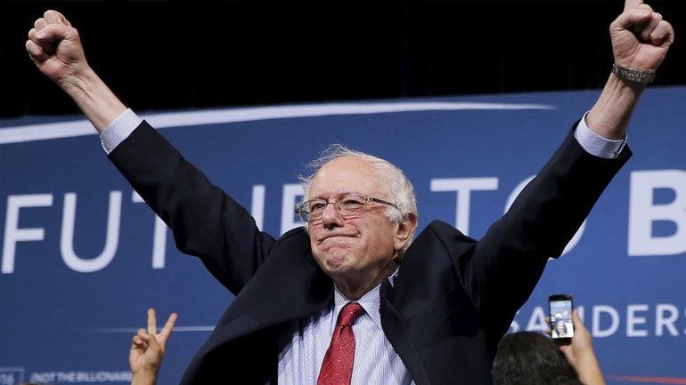 Νικητής και στην Ουάσινγκτον ο Σάντερς