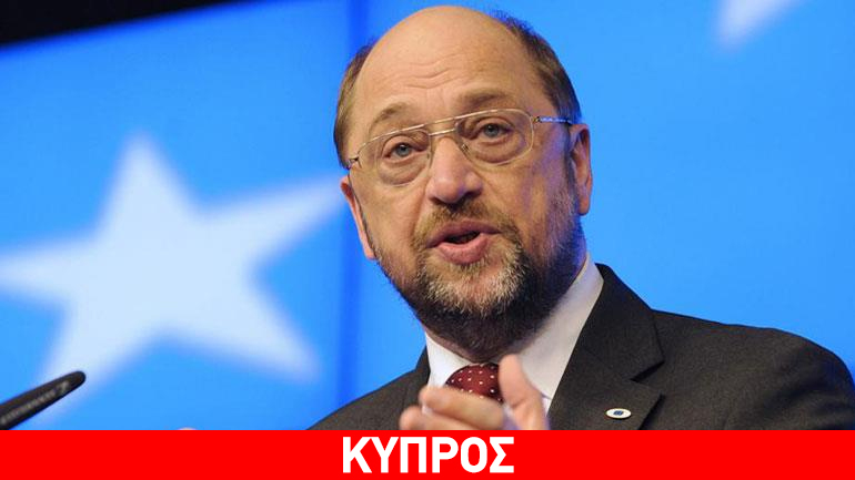 Σουλτς: «Oι Κύπριοι δεν θα αφεθούν μόνοι την επομένη της επανένωσης»