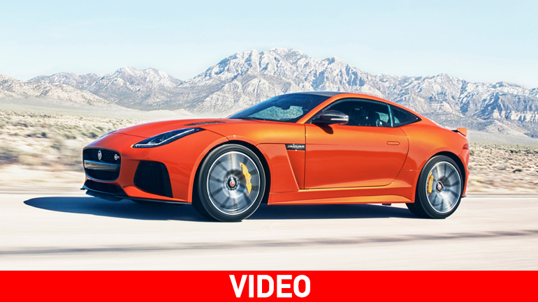 Σταρ του Χόλλυγουντ πιάνει τα 323 χλμ./ώρα με την F-Τype SVR