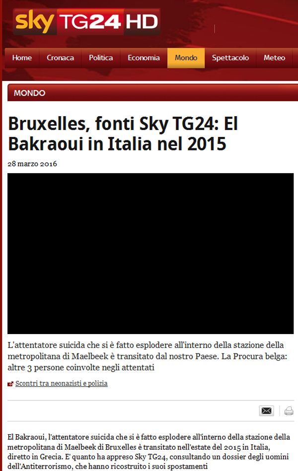 Το δημοσίευμα του Sky Italia
