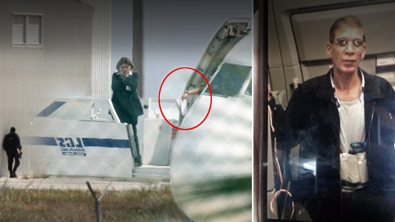 Παραδόθηκε ο αεροπειρατής