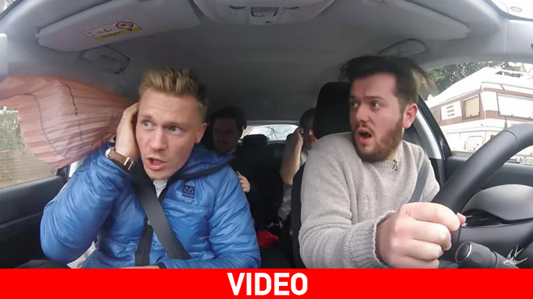 Τράκαραν την ώρα του γυρίσματος!