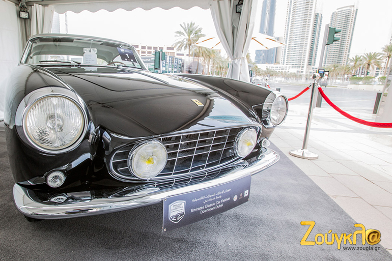 Μία Ferrari δεν λείπει ποτέ από μία τέτοια έκθεση...