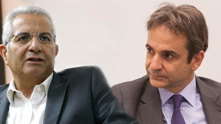 Συνάντηση Μητσοτάκη-Κυπριανού στα γραφεία της ΝΔ