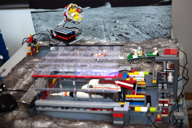 Ρομποτική κατασκευή μαθητών δημοτικού στο 2ου Πανελλήνιου Διαγωνισμού Εκπαιδευτικής Ρομποτικής