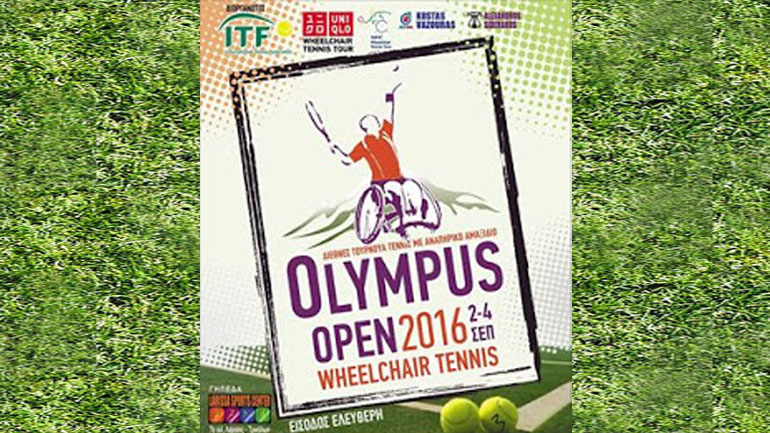 Παρουσίαση του Olympus Open Wheelchair Tennis 2016