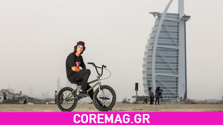 Video: BMX riding με τον Μανάρα στο Ντουμπάι