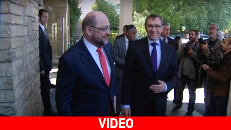 Σούλτς: Το Ευρωπαϊκό Κοινοβούλιο θα στηρίξει την επίλυση του Κυπριακού