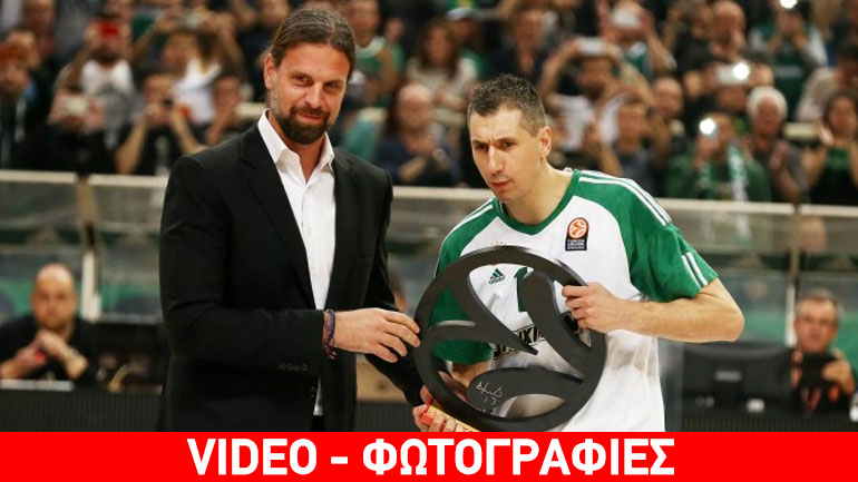 Θρύλος της Euroleague κι επίσημα ο Διαμαντίδης-Σείστηκε το ΟΑΚΑ στη βράβευσή του Θρύλος της Euroleague κι επίσημα ο Διαμαντίδης-Σείστηκε το ΟΑΚΑ στη βράβευσή του