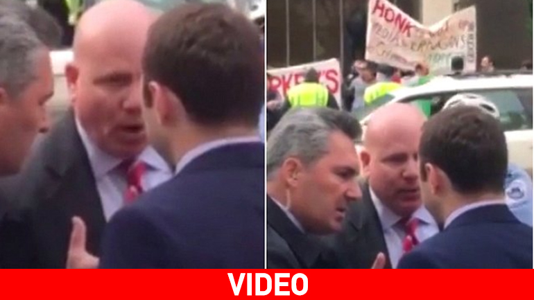 Αμερικανός πράκτορας κατσαδιάζει σωματοφύλακες του Ερντογάν