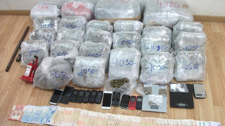 Εξαρθρώθηκε συμμορία για εισαγωγή ναρκωτικών από την Αλβανία