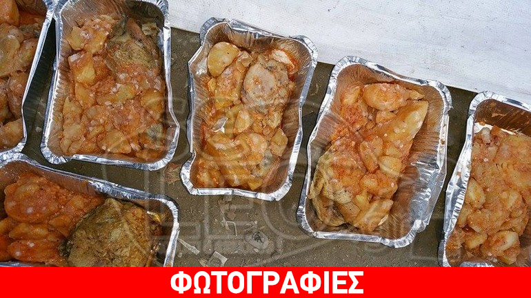 Μουχλιασμένο φαγητό μοιράζουν στην Ειδομένη