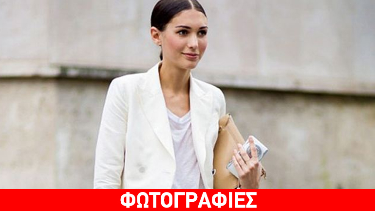 Απογείωσε το βραδινό σου look με… λευκό blazer!