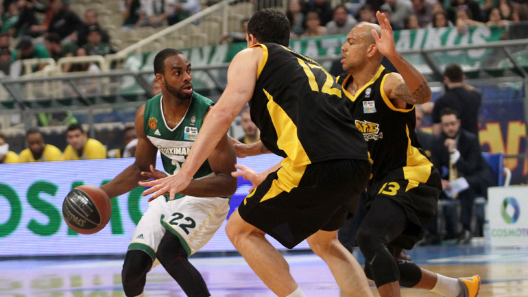 Ανώτερος ο Παναθηναϊκός, 78-71 την ΑΕΚ