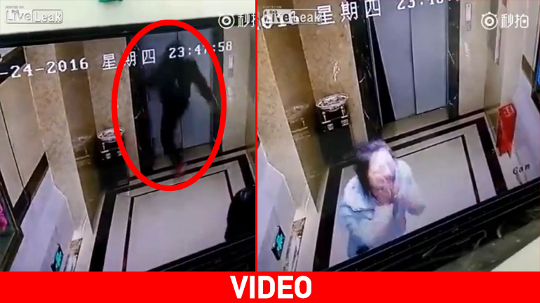 Κίνα: Μεθυσμένος άνδρας σπάει την πόρτα του ασανσέρ και πέφτει στο κενό…