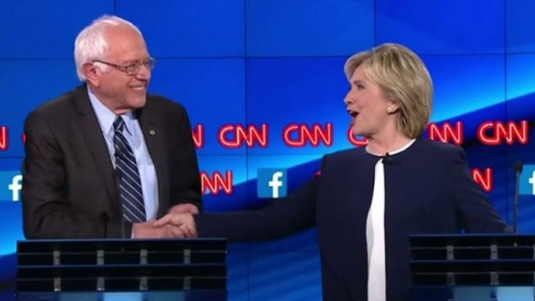 ΗΠΑ: Debate στο CNN ανάμεσα σε Κλίντον και Σάντερς στις 14 Απριλίου