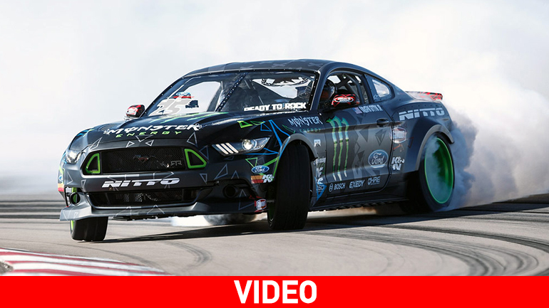 O κορυφαίος ντρίφτερ με το υπέροχο Mustang RTR των 900 ίππων