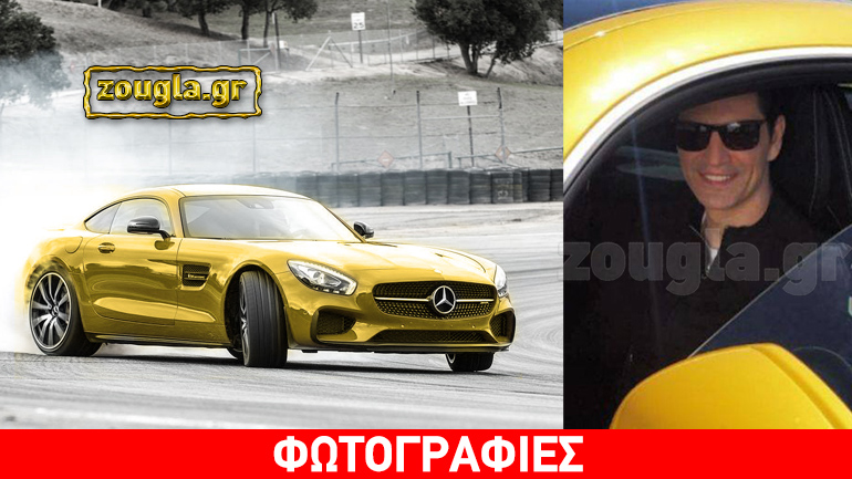 Έλιωσε τα… λάστιχα από μία Mercedes 510 ίππων ο Σάκης Ρουβάς!
